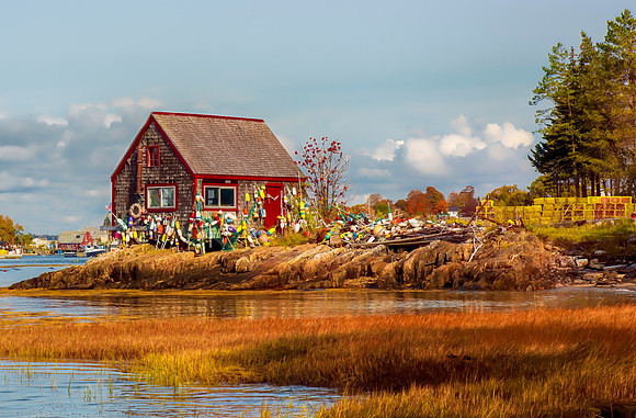 Lobster Shanty at Mackerel Cove, Bailey Island, ME