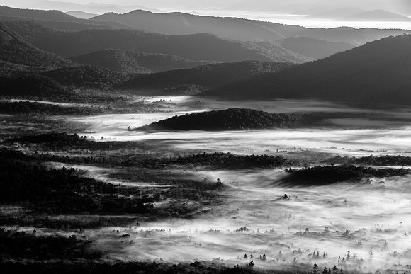 Low Lying Morning Fog - Juried Exhibit Finalist
