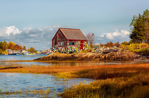 Lobster Shanty at Mackerel Cove, Bailey Island, ME